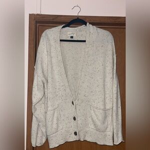 Universal Thread Speckled Cream Cardigan